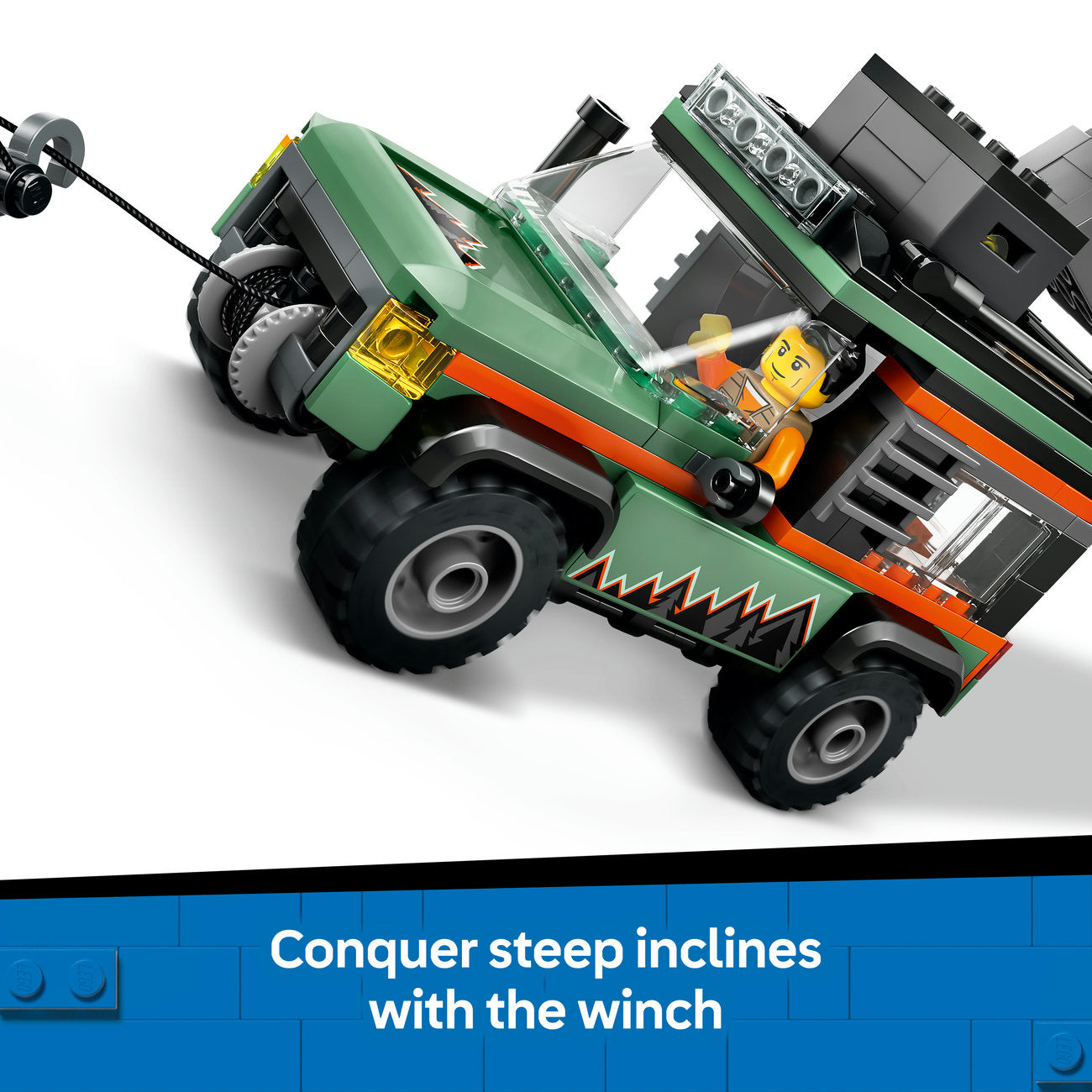 LEGO City Ensemble de Construction Camion de Montagne Tout-Terrain 4x4