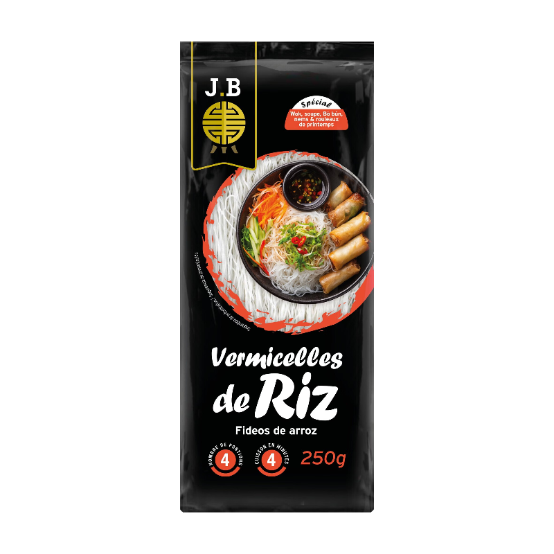 J.B JAPON Vermicelles de riz 250 g