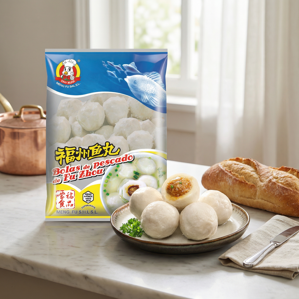 Meng Fu Boulettes de poisson de style Fuzhou - 440 g