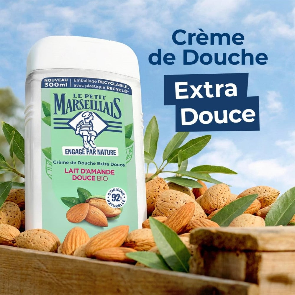 Le Petit Marseillais Gel Douche Lait d'Amande Douce 300 ml