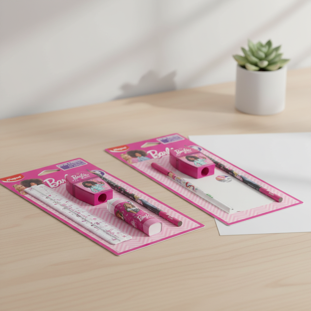 Maped Barbie Mini ensemble de papeterie