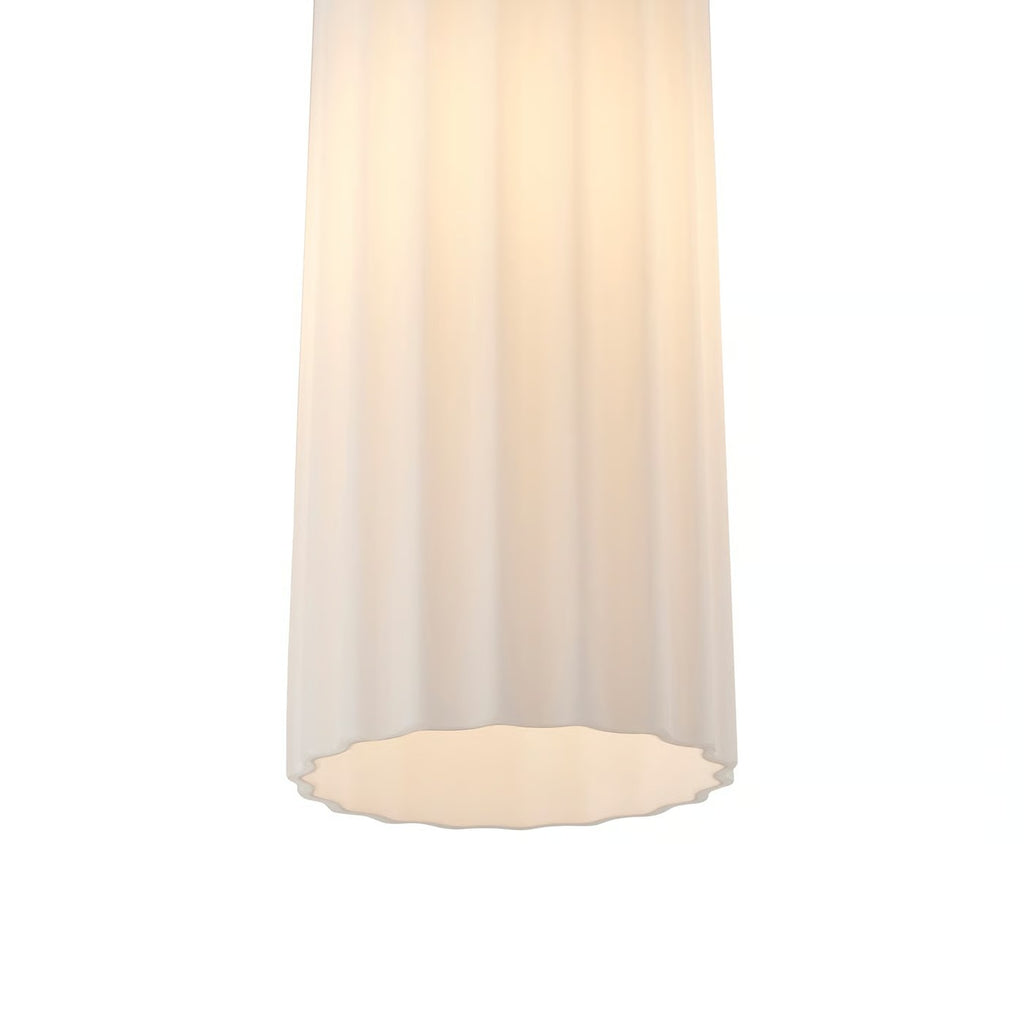 Suspension MIELLA 3-Rail verre blanc IP20 E27 - Nordlux, Intérieur