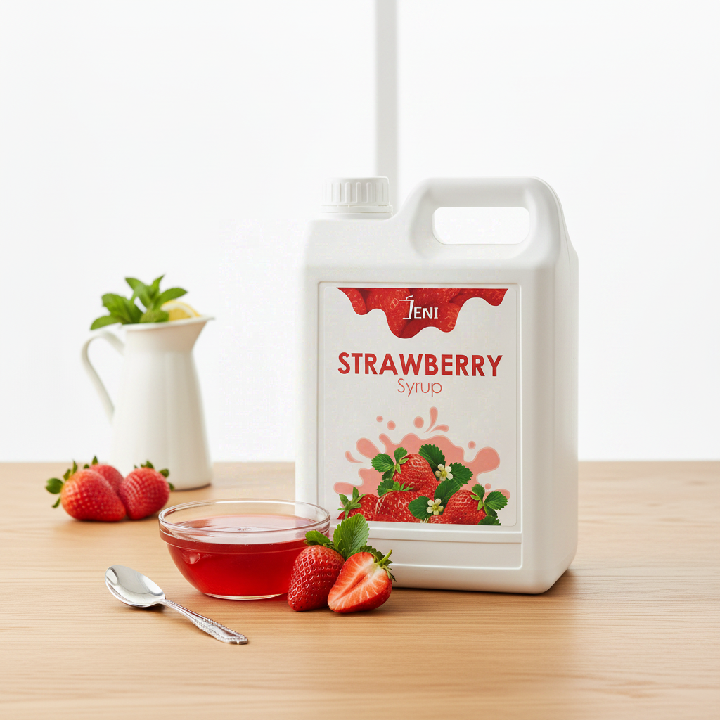JENI Sirop de fraise - 2,5 kg