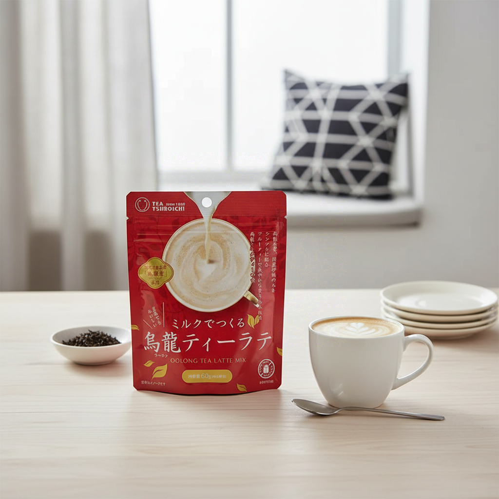 Tsuboichi Latte au thé oolong, thé instantané, 60 g