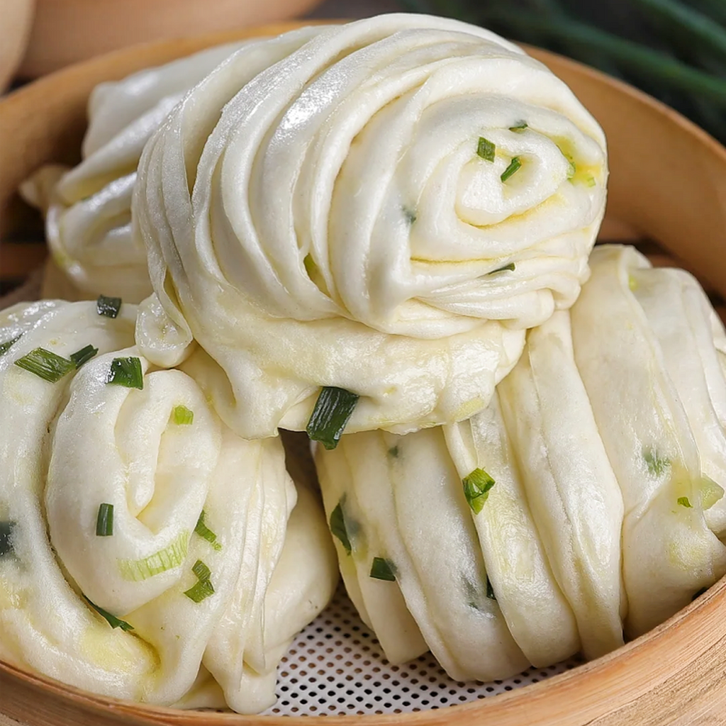 FRESHASIA Rouleaux aux oignons verts frais faits main - 300 g