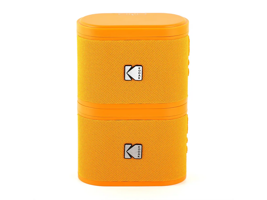 Kodak Soundbrix lot de 2 enceintes Bluetooth orange