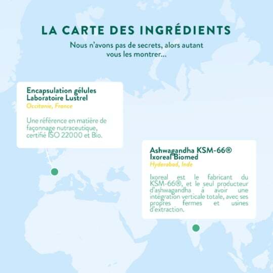 Nutri&Co Ashwagandha Bio KSM-66® - 120 gélules
