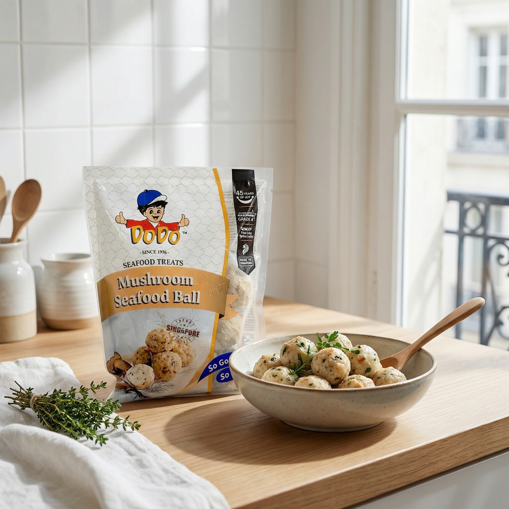 DoDo Boulettes de fruits de mer aux champignons - 200 g