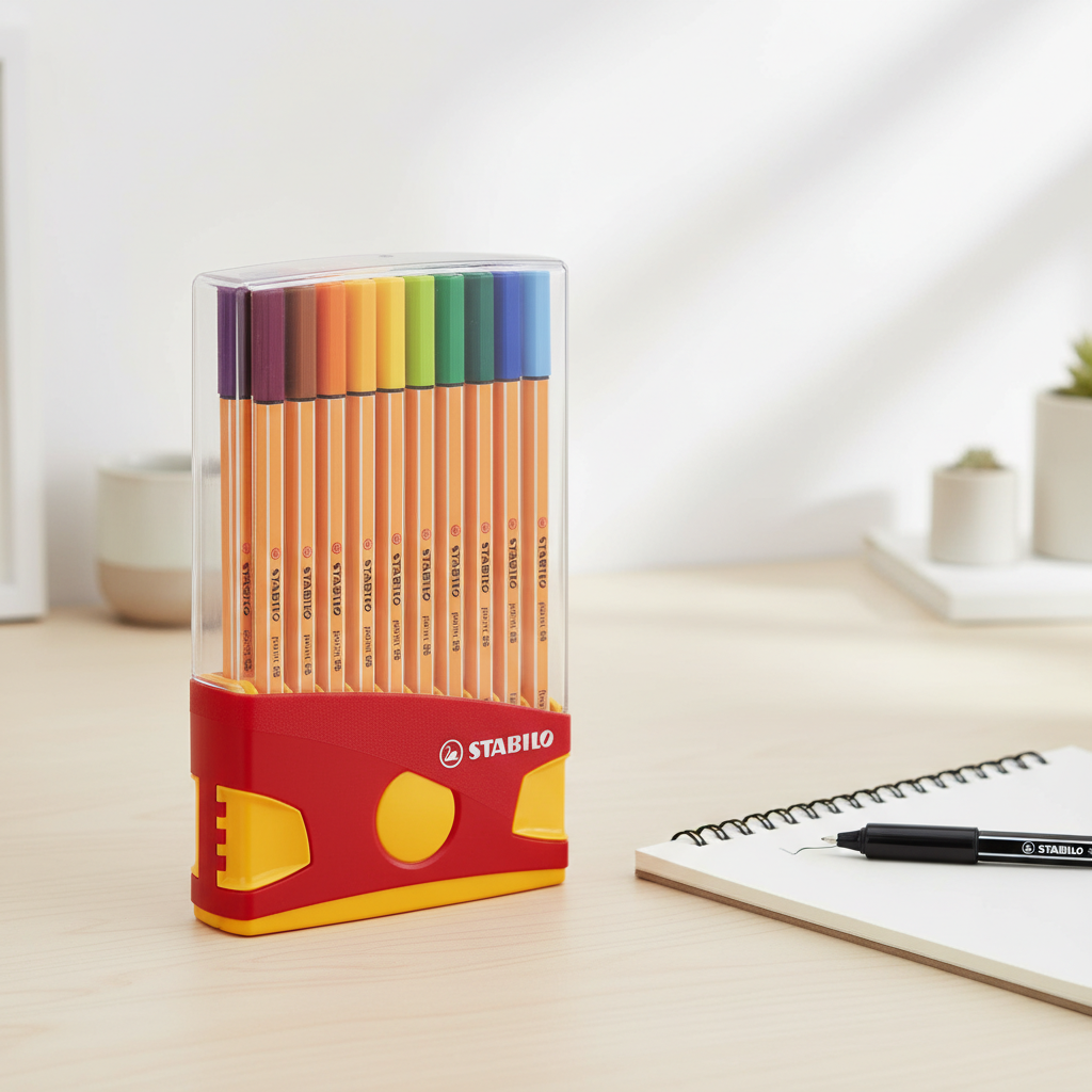 STABILO Point 88 Colorparade Boîte de 20 stylos-feutres à pointe fine