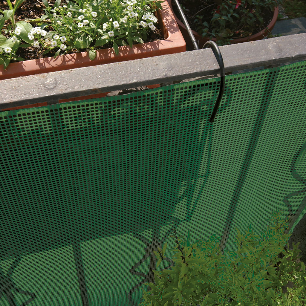 TENAX Quadra Filet de protection en plastique vert - 1 x 50 m