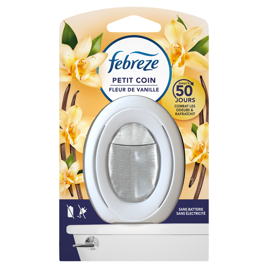 Febreze Désodorisant enfichable pour petite pièce fleur de vanille X1