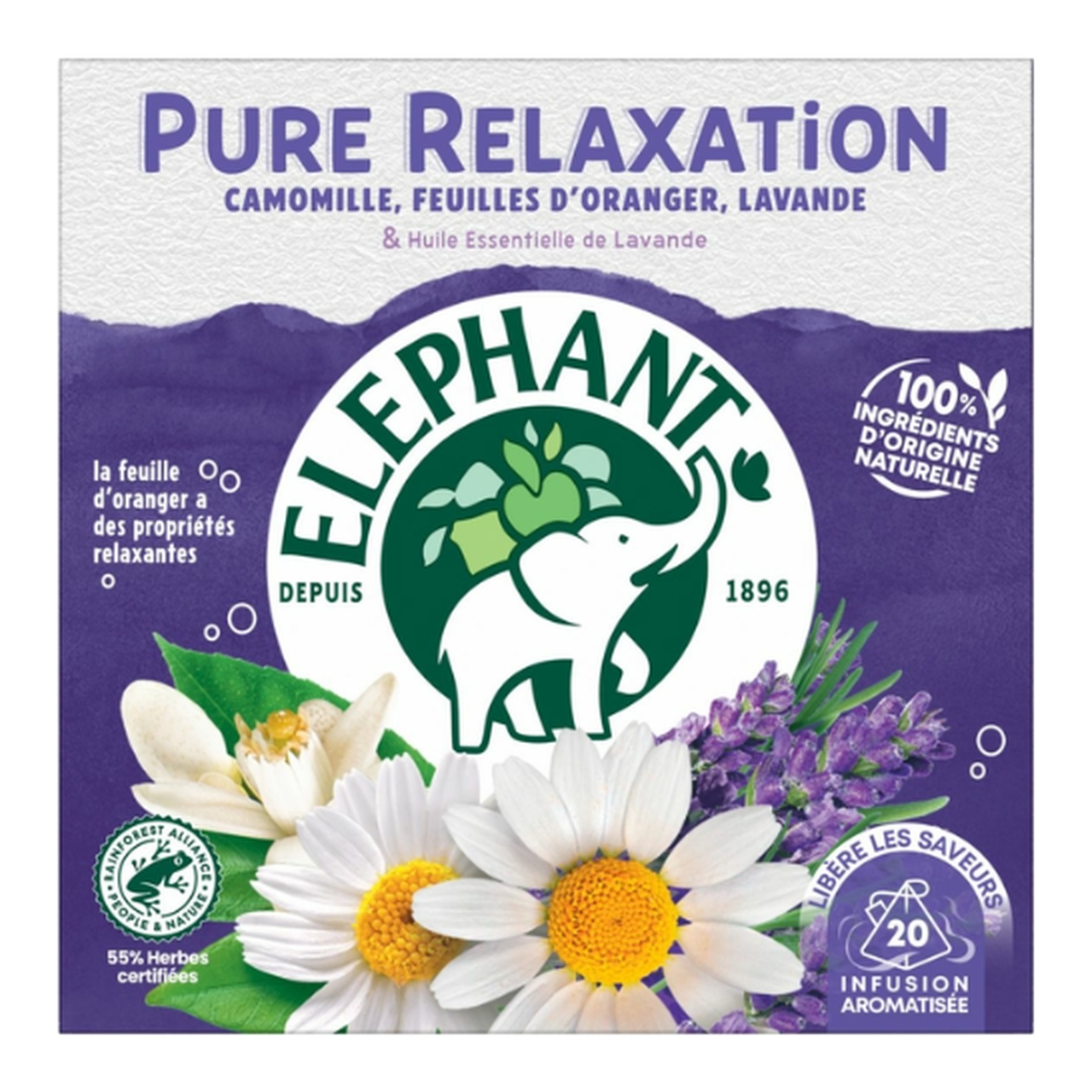 ELEPHANT Infusion Pure relaxation 20 sachets