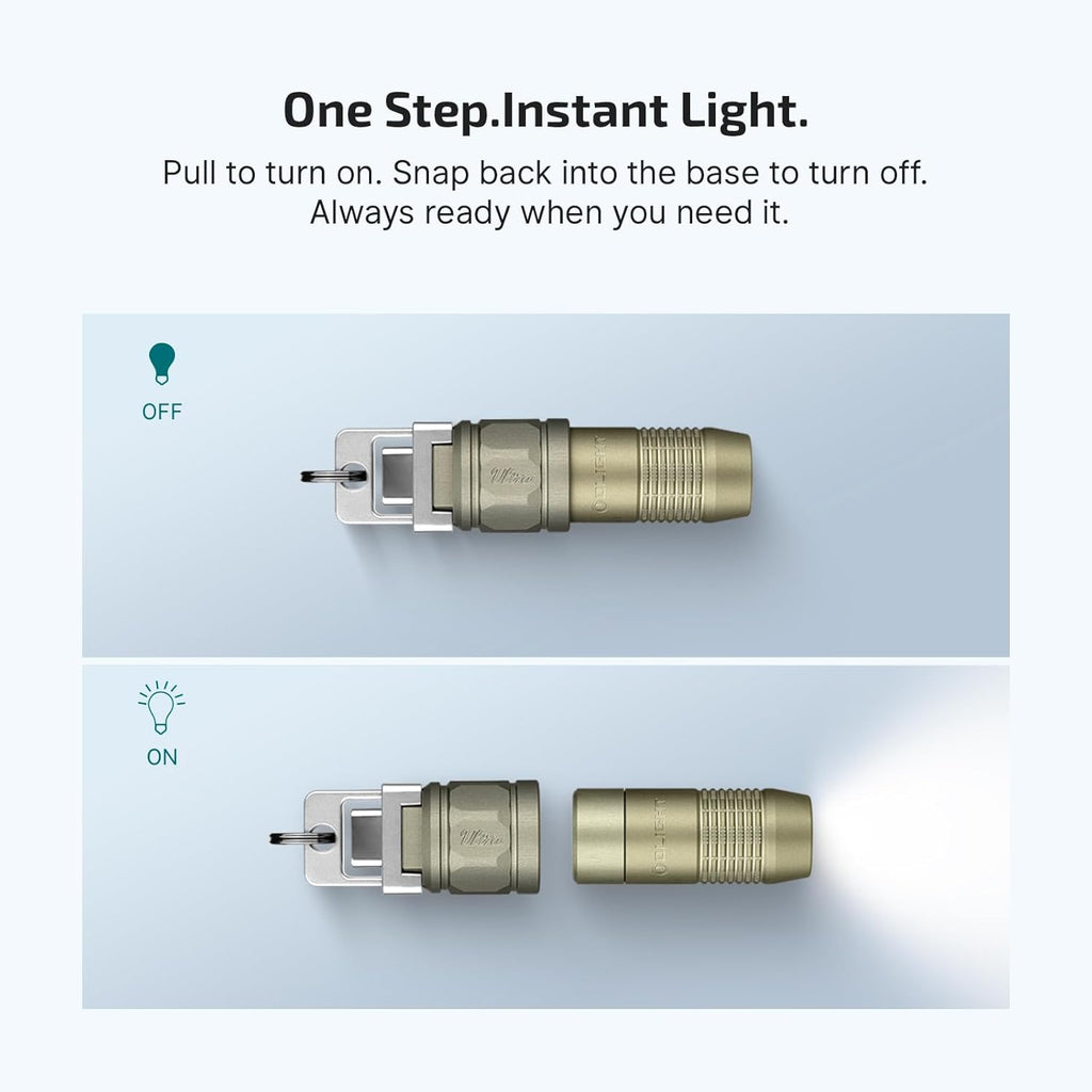 Olight iUltra OAL Lampe de poche porte-clés