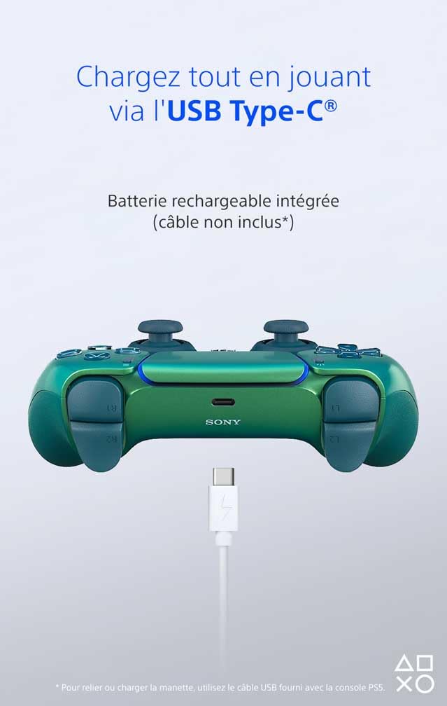 Sony Manette sans Fil DualSense PS5 - Chroma Teal