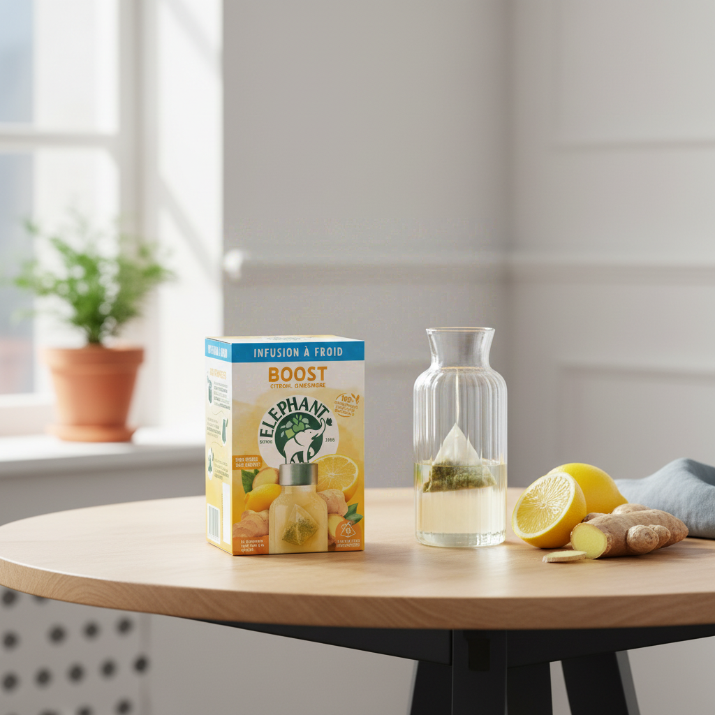 ELEPHANT Infusion à froid Boost 15 sachets