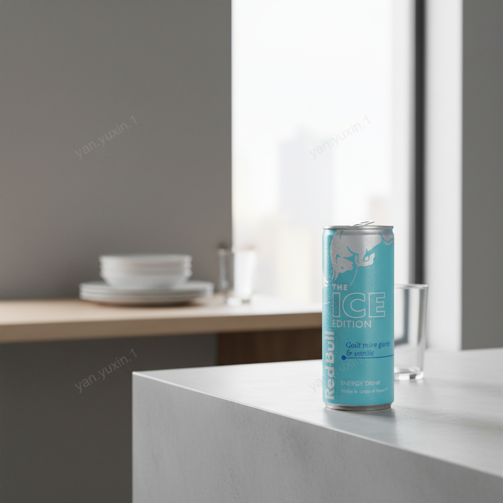 Red Bull Boisson énergisante saveur mûre givrée et vanille - 24 x 25 cl