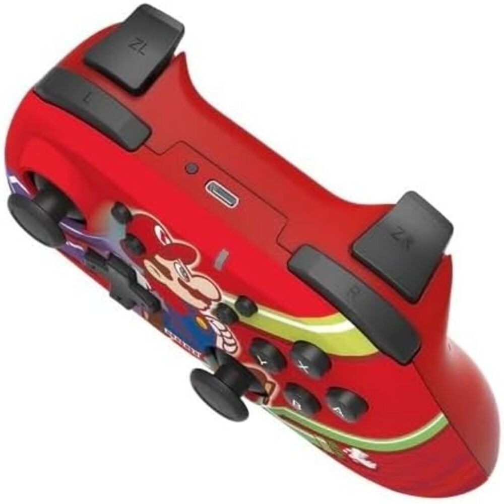 HORI Manette sans fil Horipad pour Switch - Édition Super Mario