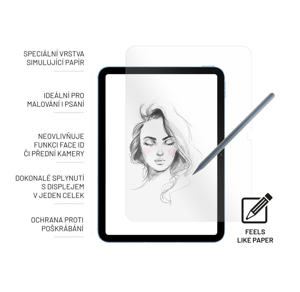 FIXED Protection d’écran PaperGlass pour Apple iPad Pro 13" (2024)/M5 (2025)