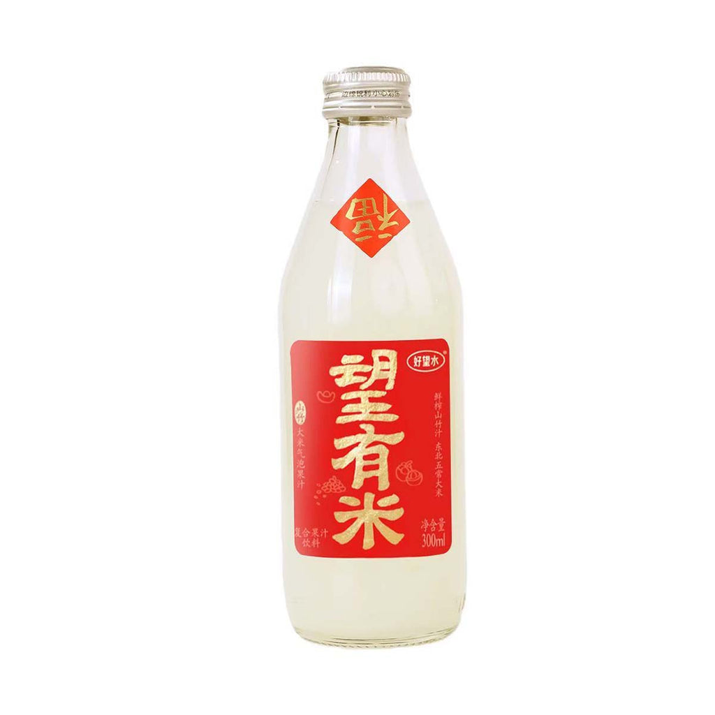 Hope water Jus pétillant mangoustan et riz 300 ml x 24