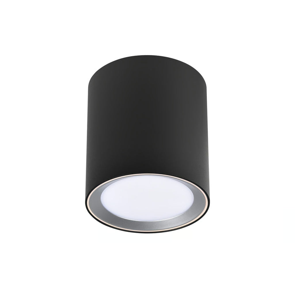 Surface spot LANDON 14 blanc chaud 2700k LED intégrée métal noir IP44 Salle de bain - Nordlux, Intérieur