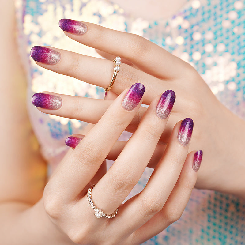 MeoMagic 14-174 Autocollants gels pour ongles - 20 pièces