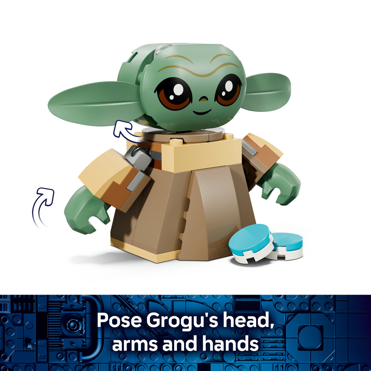 LEGO Star Wars Ensemble de construction La maison de Grogu 75443