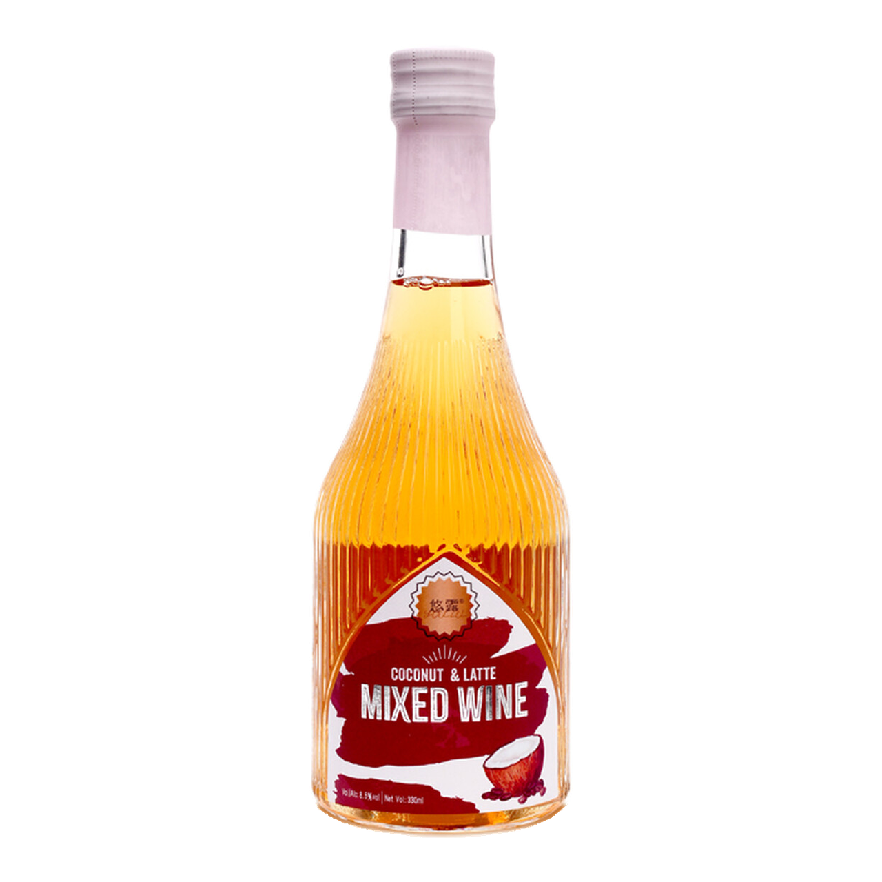 YouLu Vin Mélangé Noix de Coco & Lait 8,5% vol 330 ml