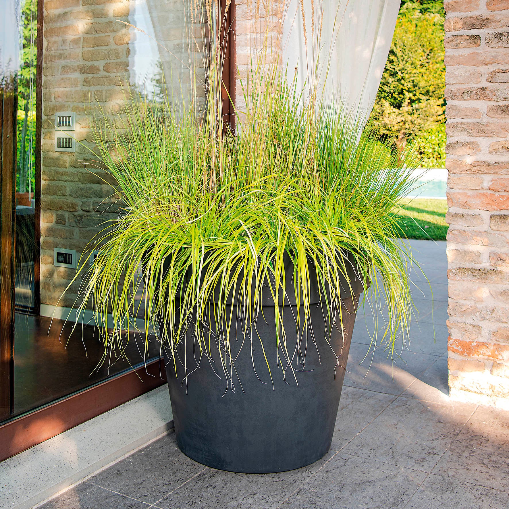 DEROMA Vaso Like R Anthracite 79cm