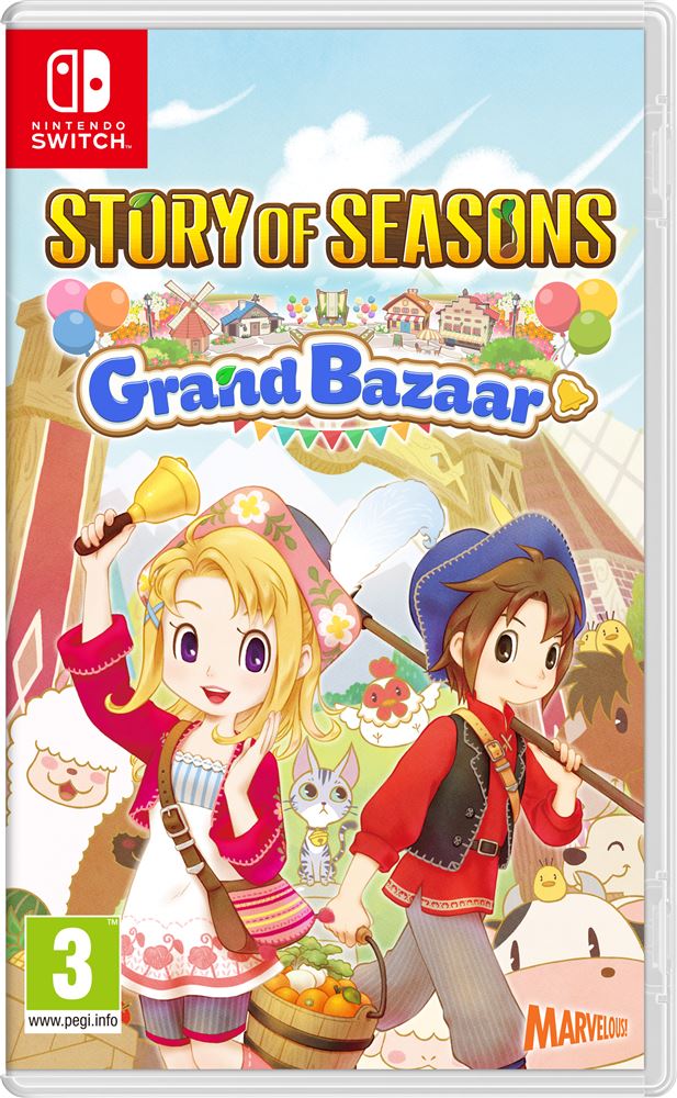 Story of seasons grand bazaar - switch - version française