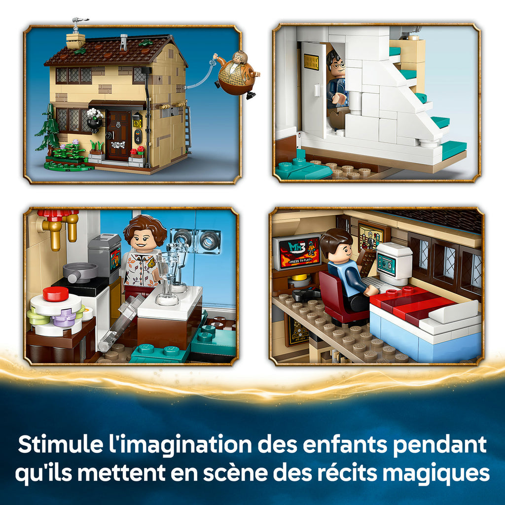 LEGO Harry Potter™ 76451 Privet Drive : la visite de tante Marge