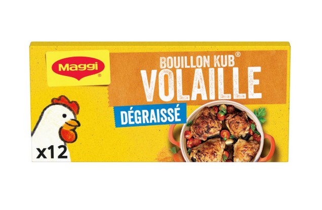 MAGGI Bouillon Kub volaille dégraissé - 12 tablettes