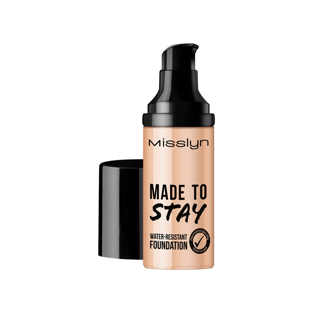 Misslyn Fond de teint longue tenue résistant à l’eau 250 Beige authentique