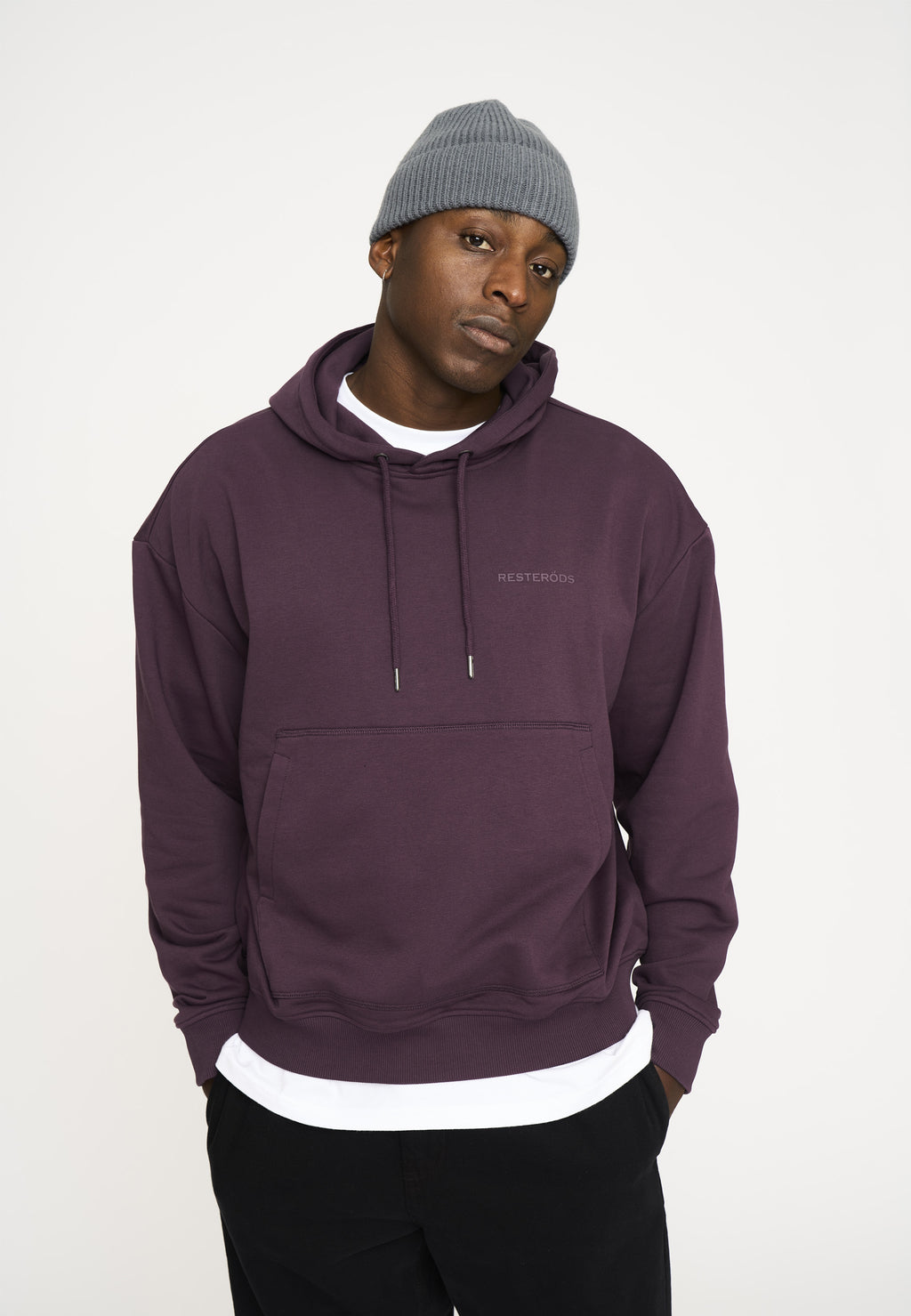 Resteröds Jay Hoodie - Violet - XL