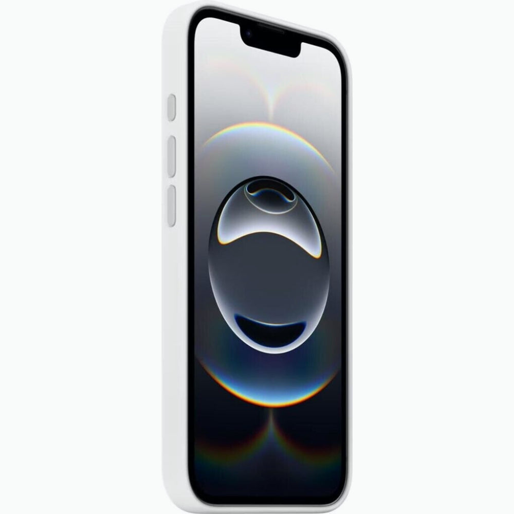 Apple Coque en silicone pour iPhone 16e, blanc