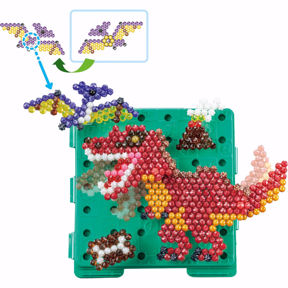 Aquabeads Le Monde des Dinosaures Coffret de Jeu Complet Monde des Dinosaures