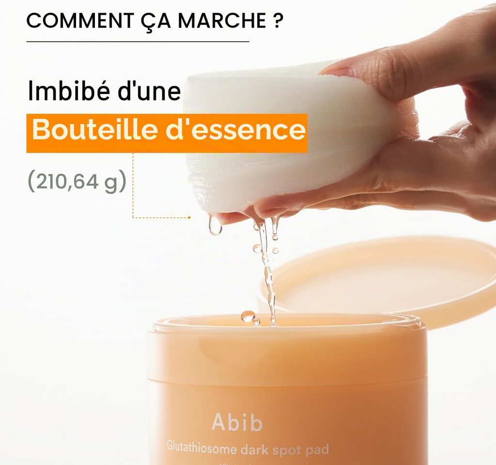 ABIB Glutathiosome Disque Anti-Taches Vita Touc 60 pads