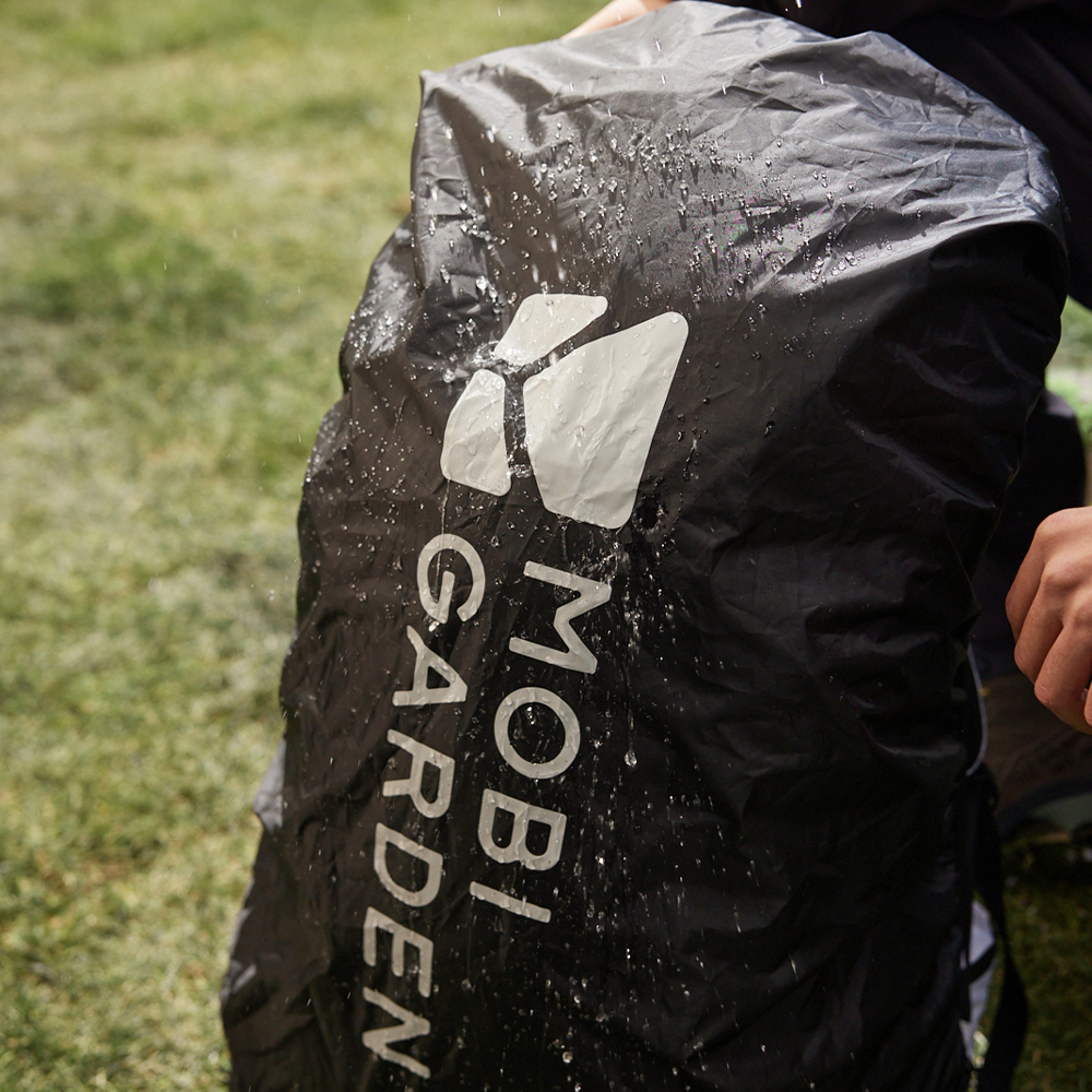 Mobi Garden, sac à dos Phantom Pro 3D Dyneema 45 L, sac à dos de randonnée ultraléger, sac de trekking à grande capacité, noir, structure ultralégère et stable avec respirabilité améliorée