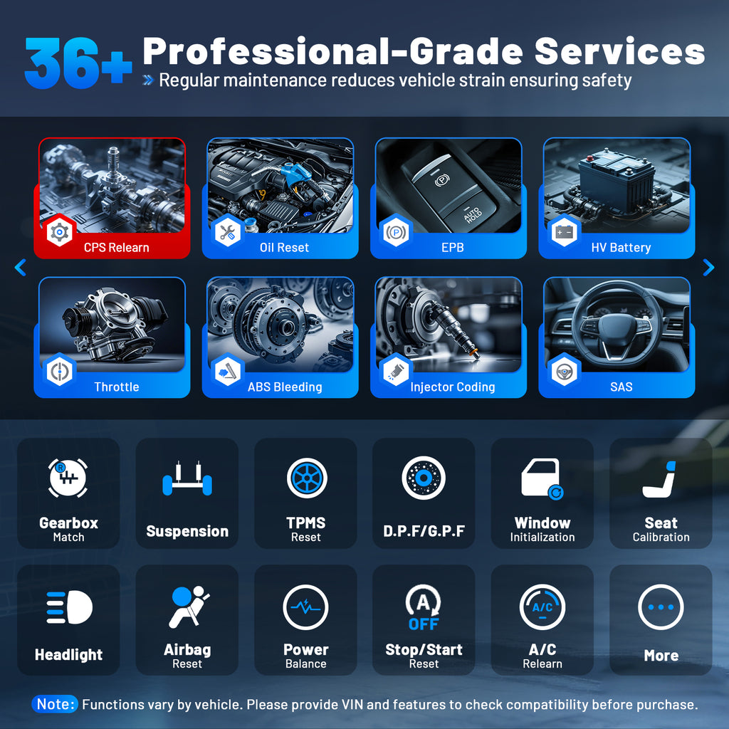 xtool D7 Outil de scan bidirectionnel, 39+ réinitialisations, Scanner OBD2 de codage ECU | Assisté par l'IA, Scanner de voiture complet avec EPB, Test d'injection, Accélérateur