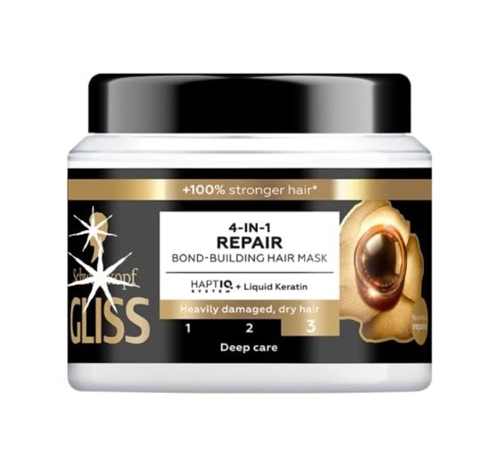 Schwarzkopf Gliss - Masque 4en1 - Réparation - 400ml