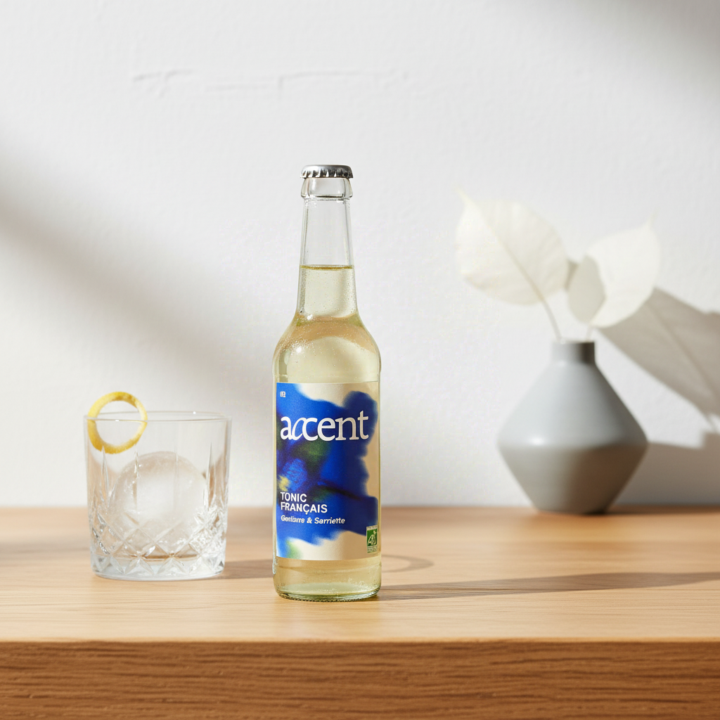 Accent Tonic à la gentiane et à la menthe de Sarajevo 33 cl