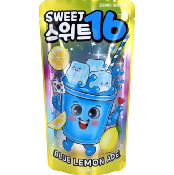 Sweet16 Ade Limonade bleu au citron 200ml