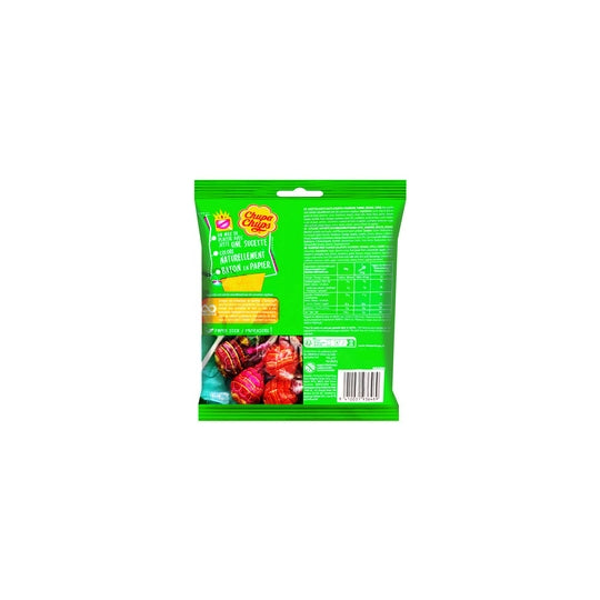 Chupa Chups Classique Sucettes aux saveurs de fruits assorties sachet 192 g