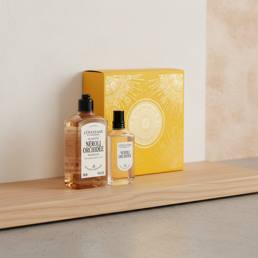 L'OCCITANE en PROVENCE Coffret Néroli Orchidée Eau de Toilette 50 ml + Gel de Douche 250 ml