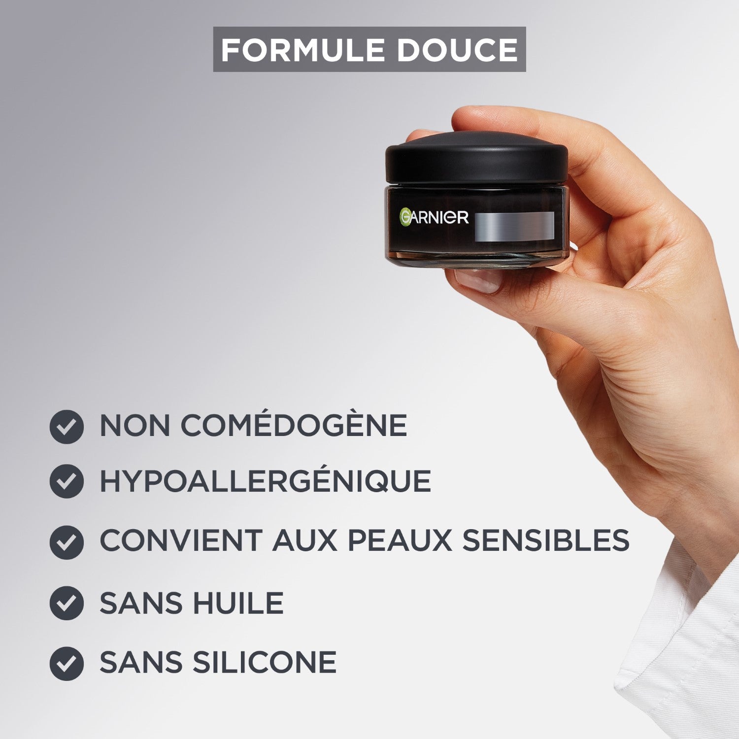 Garnier PureActive Soin Matifiant Quotidien au Charbon 50ml