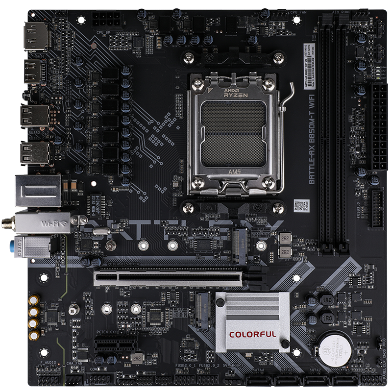 COLORFUL BATTLE-AX B850M-T WIFI V14 Carte mère en format Micro-ATX