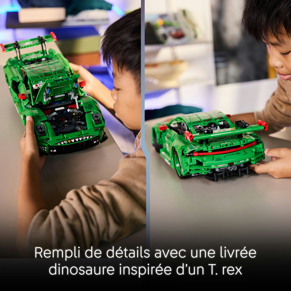LEGO Technic 42224 Voiture Porsche 911 GT3 R REXY AO Racing