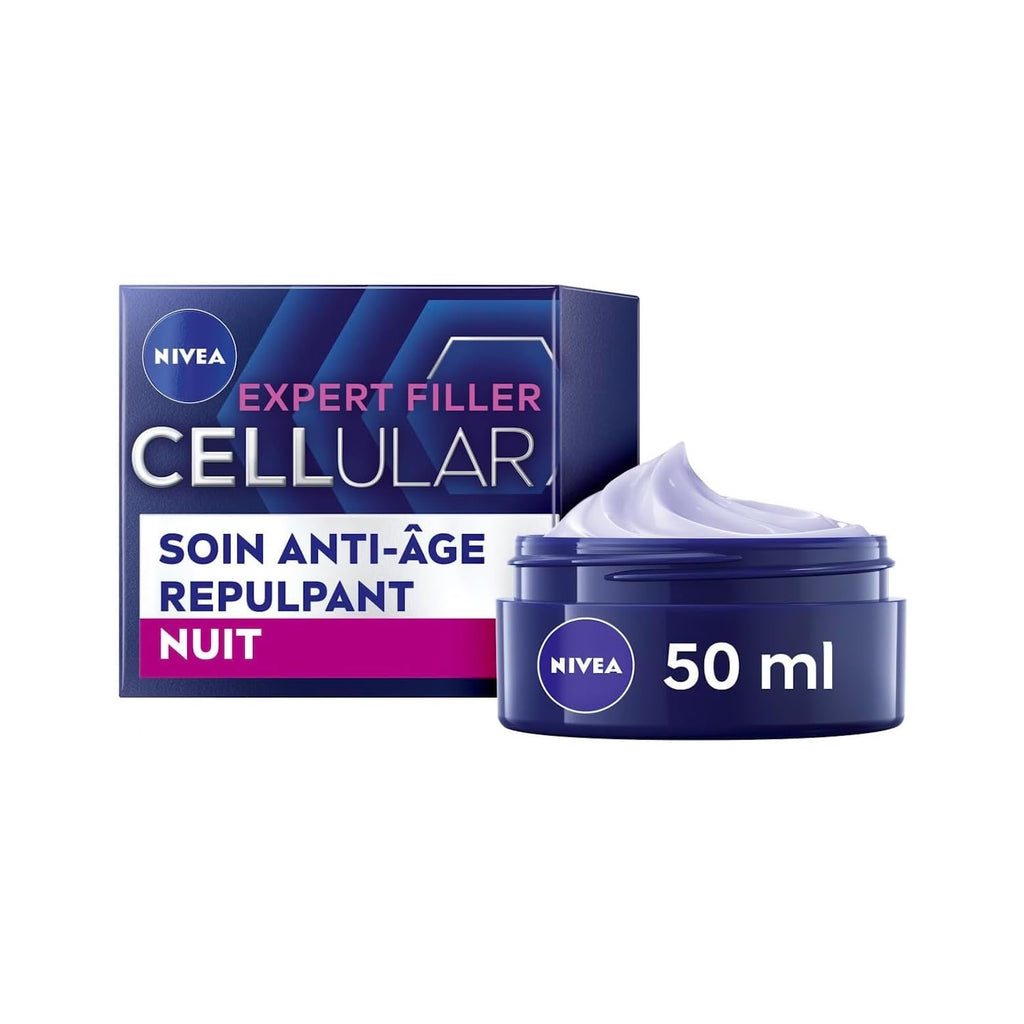 NIVEA Cellular - Crème de Nuit Anti-âge Repulpante 50 ml
