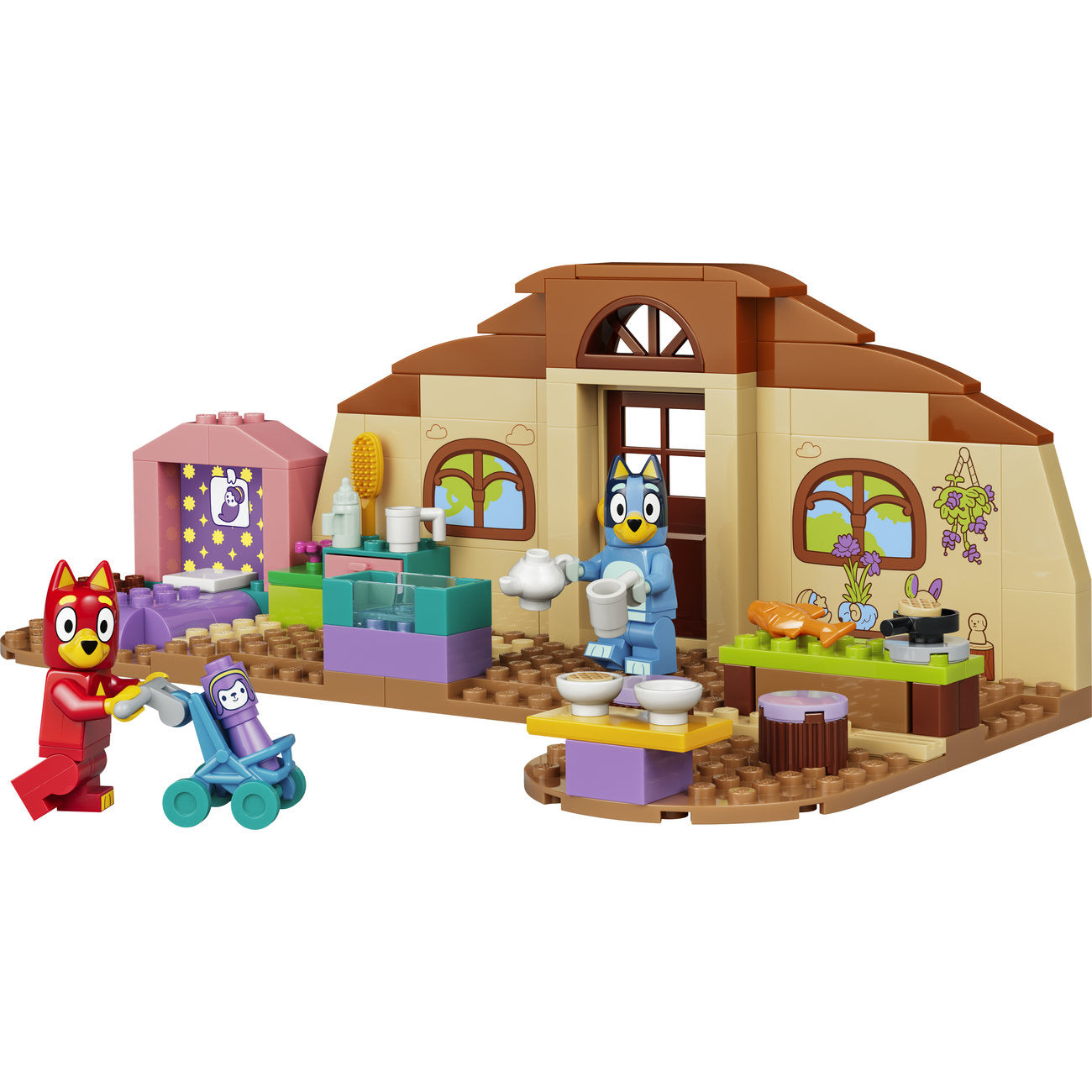 LEGO École de Bluey avec Rusty et Bluey, Ensemble de construction 11221