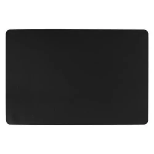 Secret de Gourmet Set de table effet cuir noir 45 x 30 cm