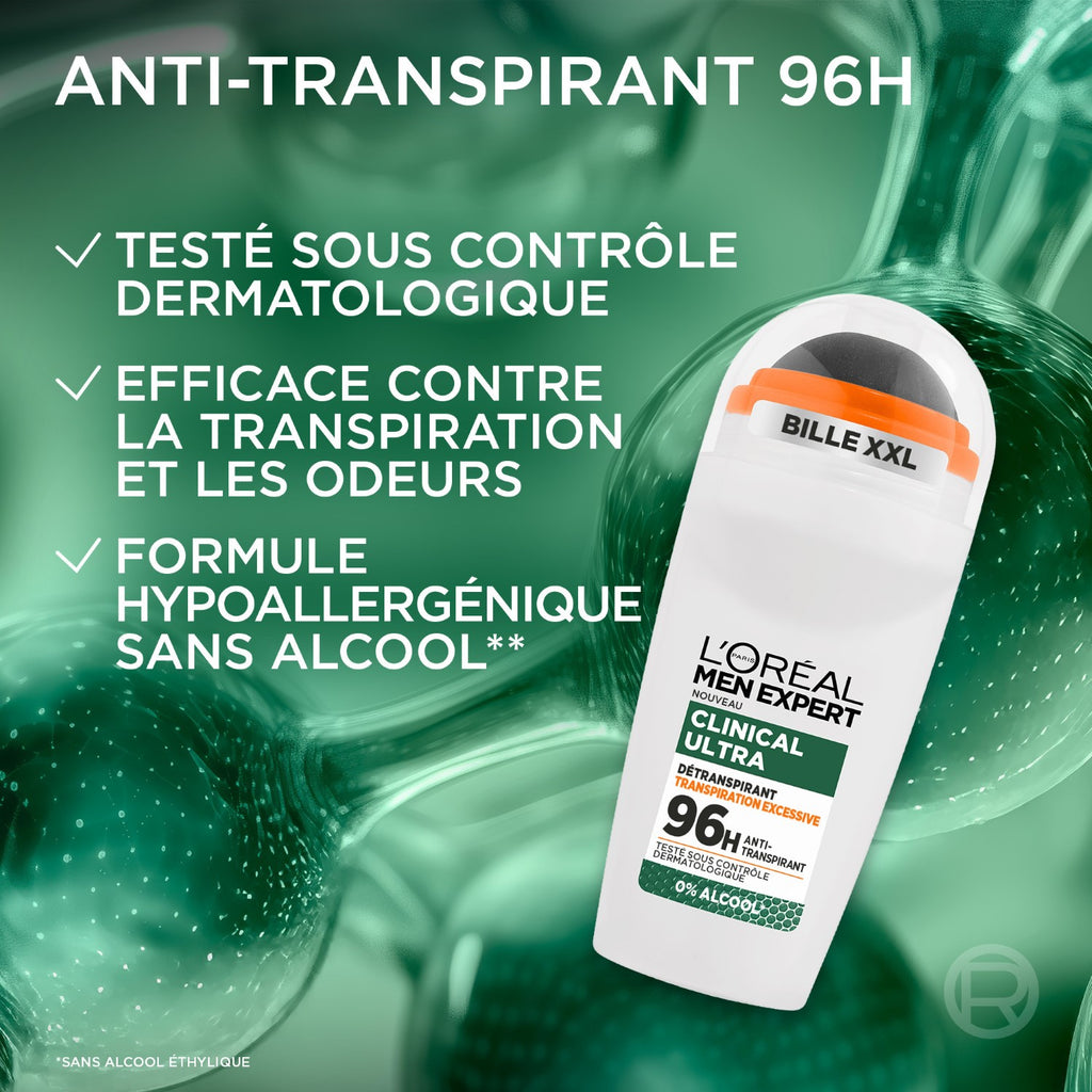 L'Oréal Paris Men Expert Derma Control Bille Anti-Transpirant 50ml